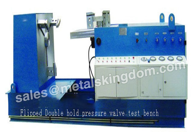 Flipped Double Holding Pressure Type Valve Test Bench