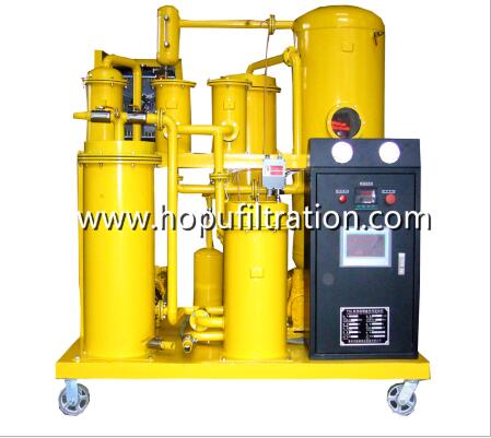 Vacuum Gear Oil Purifier, Compressor Oil Purification Machine PLC