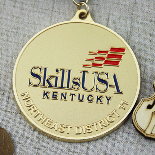 Cheap Gold Medals | Skills USA Custom Gold Medals