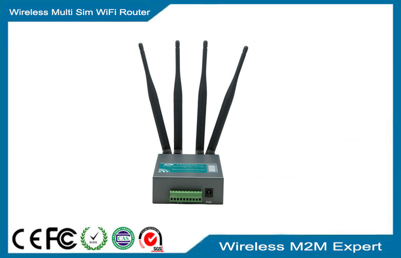 Industrial Modem Router 4G WiFi, 4G LTE Smart Router Fail Over