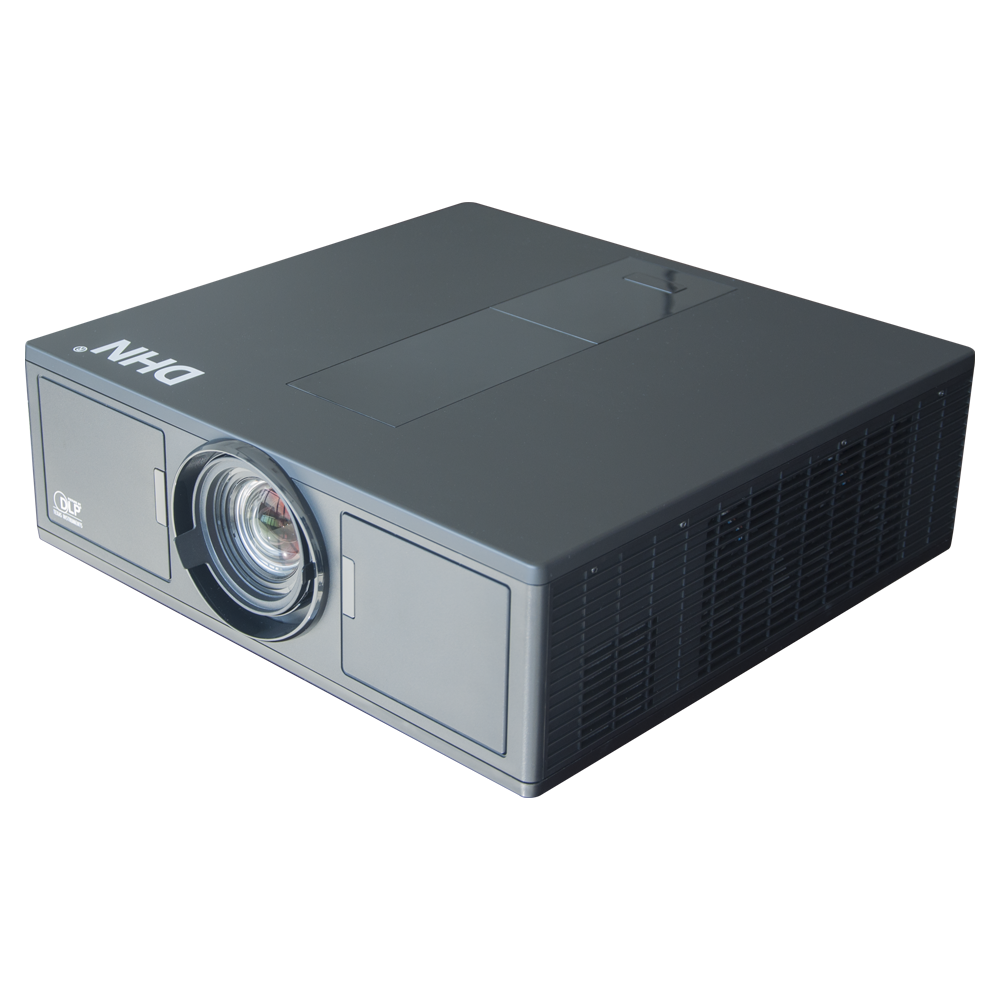 DHN laser projector, 6100 lumen engineering projector, large zoom laser projector