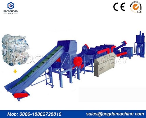  Waste Plastic PP PE Film Recycling Machine/PE Film Washing Line