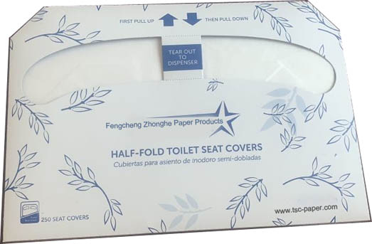 Half Fold Toilet seat cover