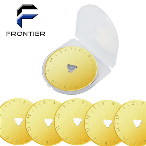 TITANIUM COATING 45MM SKS-7 ROTARY CUTTER BLADES