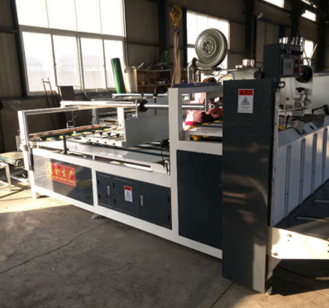 BZD 2800 Improved Semi Automatic Folder Gluer