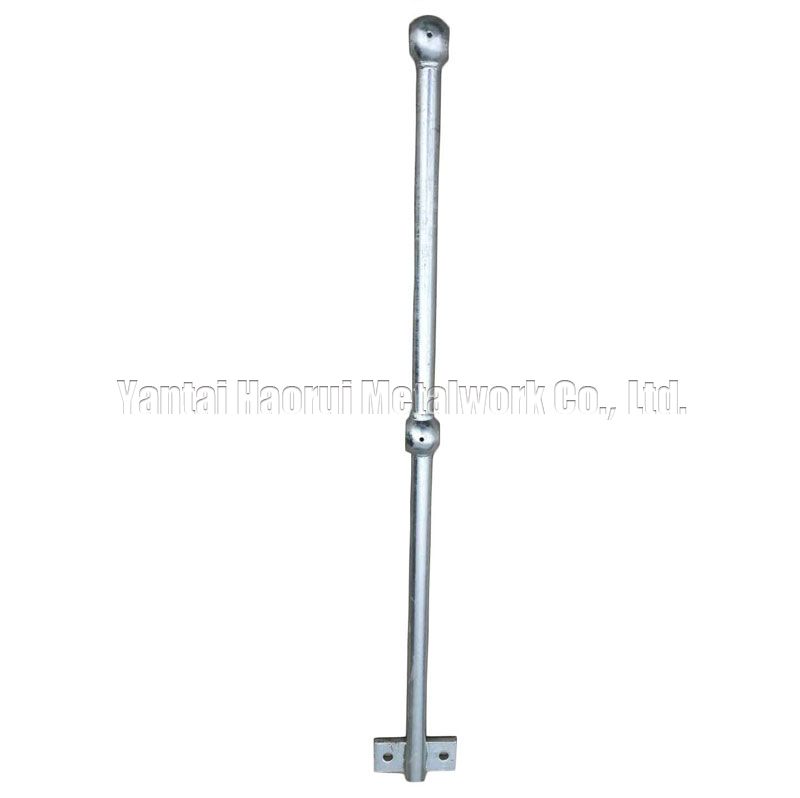 Ball joint railing