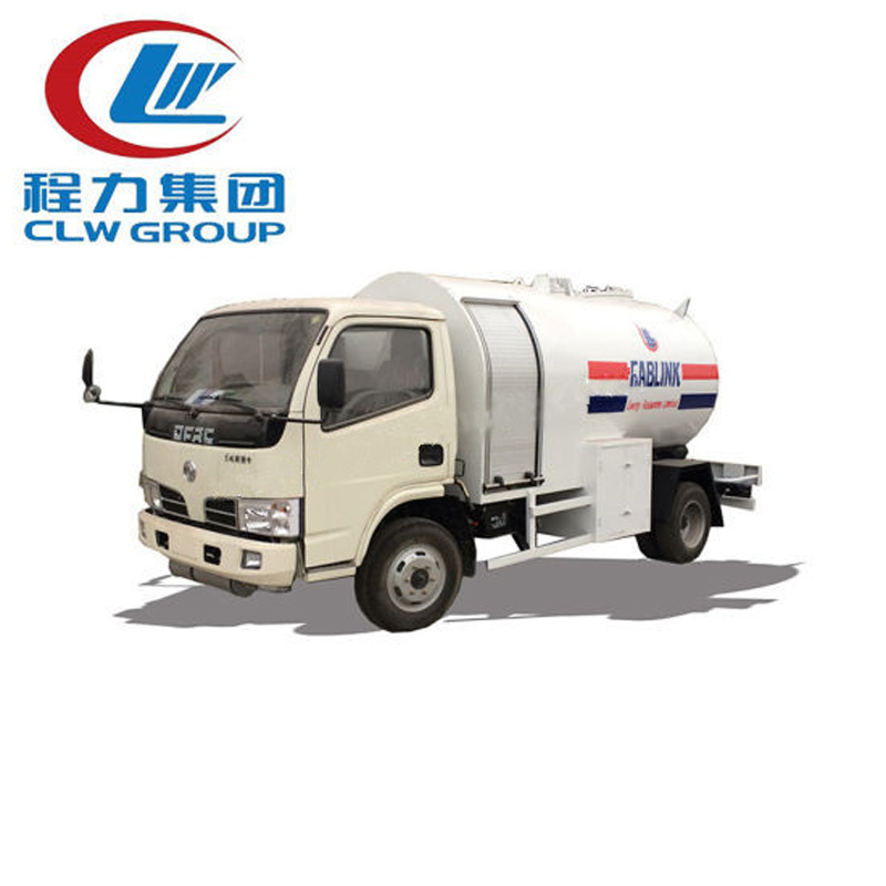 4X2 Dongfeng 5000 Liters LPG Transport Trucks