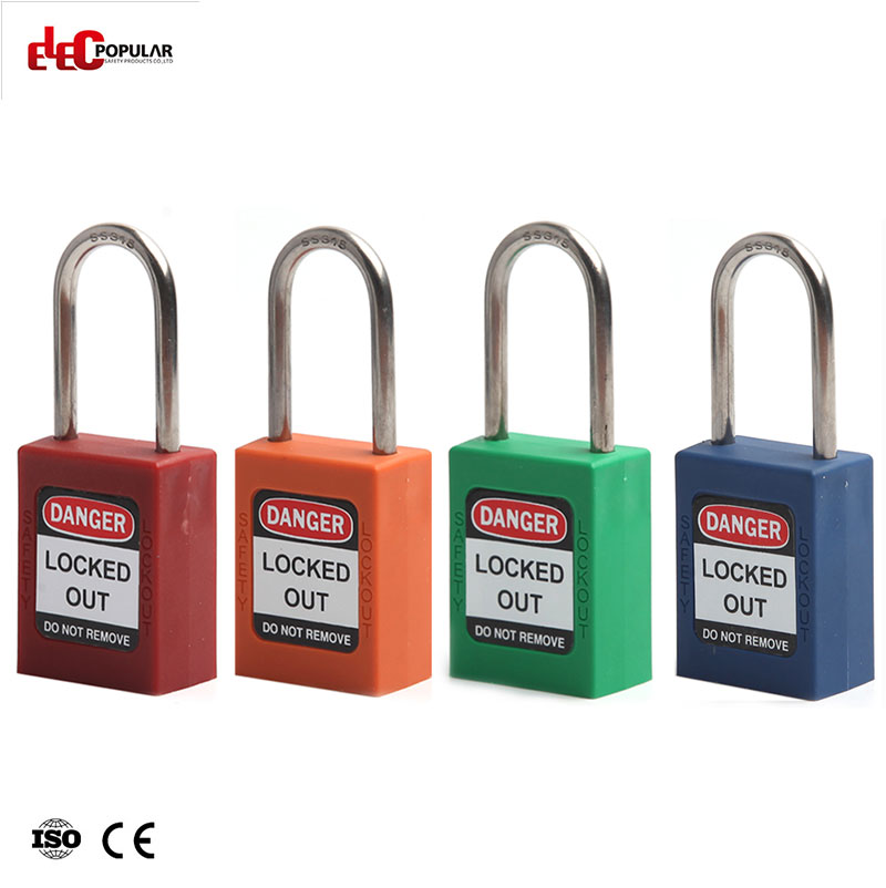 38mm Stainless Steel Shackle Slim Padlocks EP-8521N~EP-8524N 