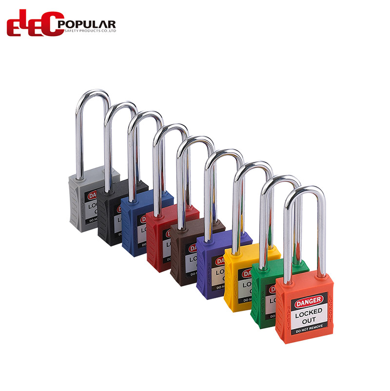 76mm Stainless Steel Shackle Safety Padlocks EP-8551~EP-8554 