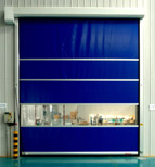 PVC curtain High Speed Fabric Garage Door