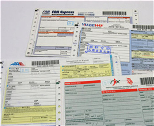 Customized DHL Express Logistic Waybill with barcode