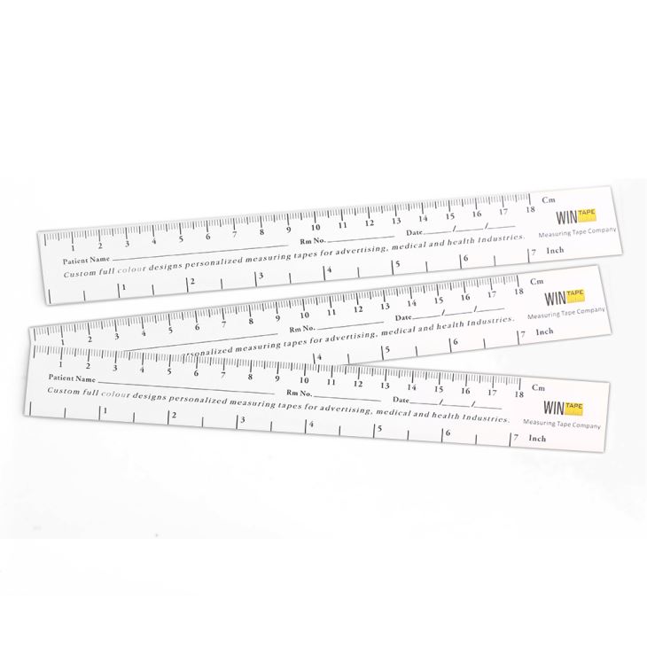 Wound measuring ruler