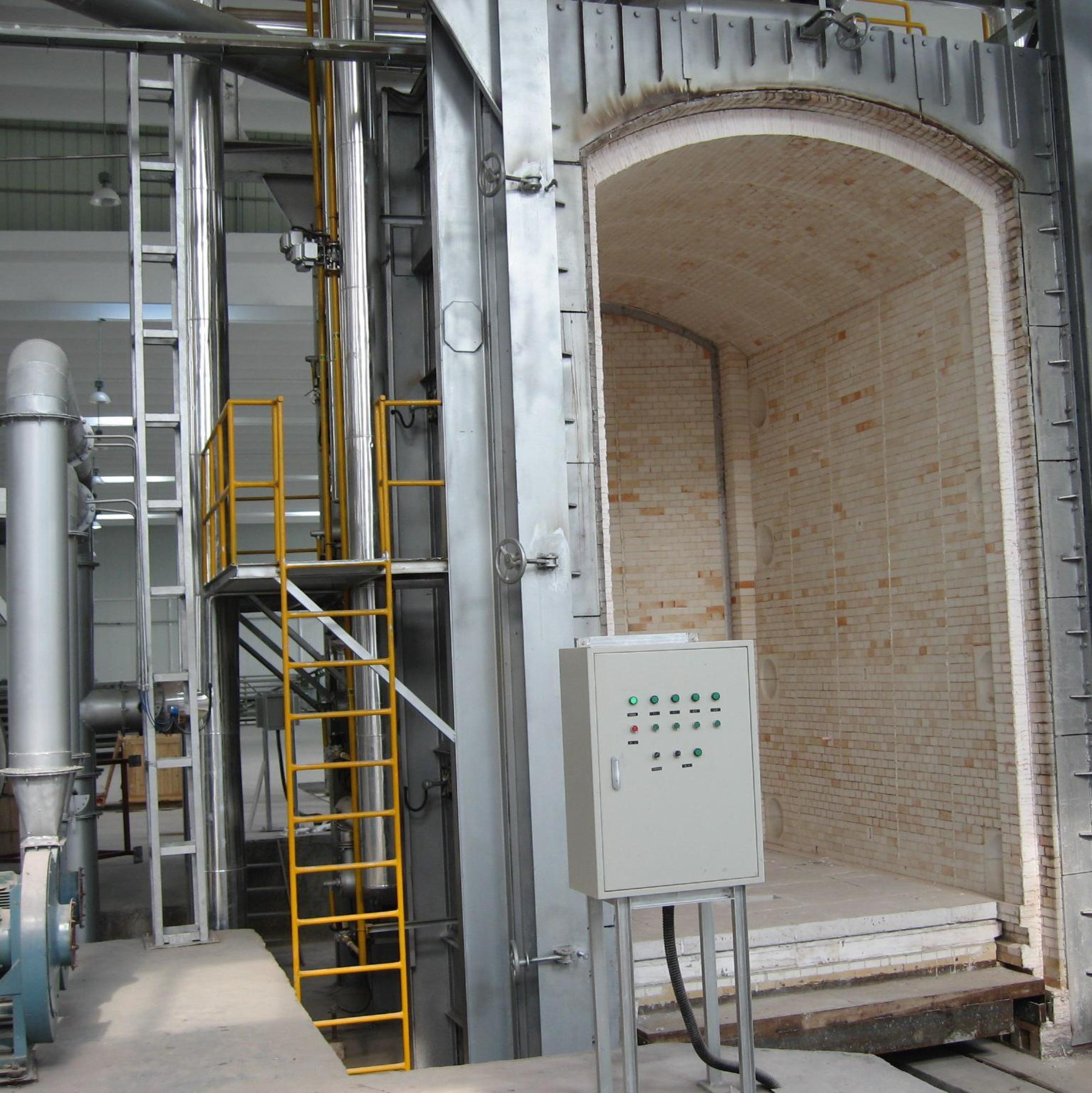 Shuttle kiln for ceramic products