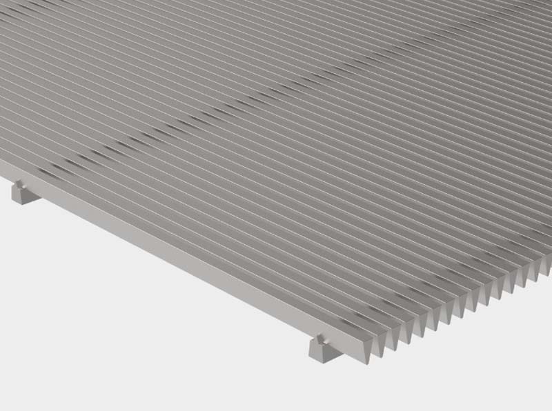 Flat Wedge Wire Panel for Filtering and Screening  Wedge Wire Panels  