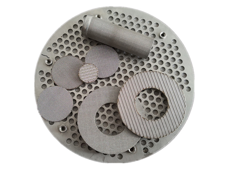 Multi-layered Sintered Filter Disc  Sintered Mesh Laminates