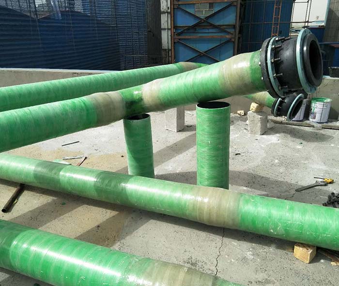 FRP Desulphurization Pipe