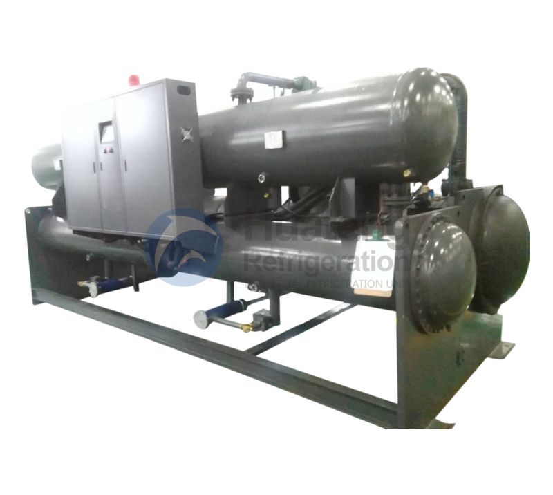 Semi closed Screw Type Chiller