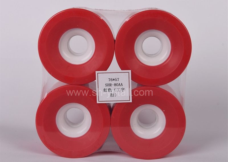 pu wheels for skate board 76*57  Custom size Skateboard PU Wheels