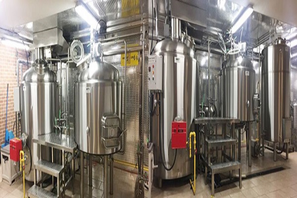 15HL stainless steel industrial beer brewery equipment made in China