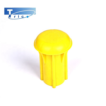 Construction material plastic fitting rebar safety cap