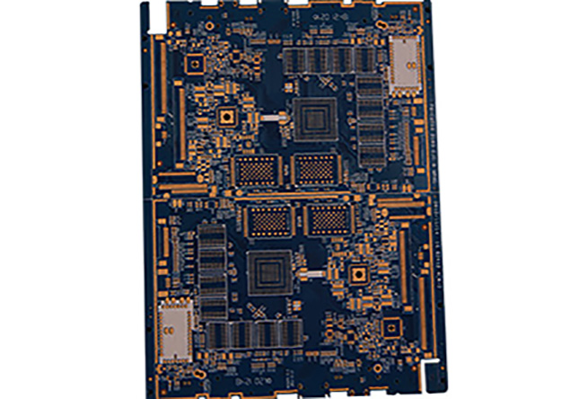 4 layer 0.25mm thickness black oil resistance PCB