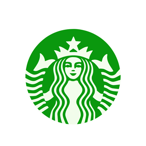 Clear Vinyl Stickers | Starbucks Logo Custom Stickers | Customsticker.com ™