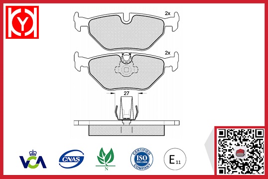 ALPINA brake pad