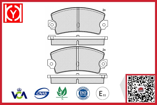 ALPINE brake pad