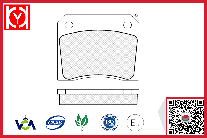 JAGUAR brake pad