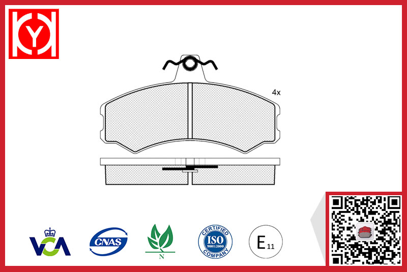 LAND ROVER brake pad