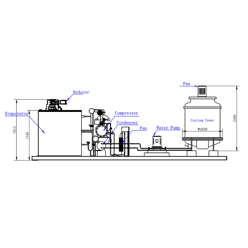    30 Ton Flake Ice Machine