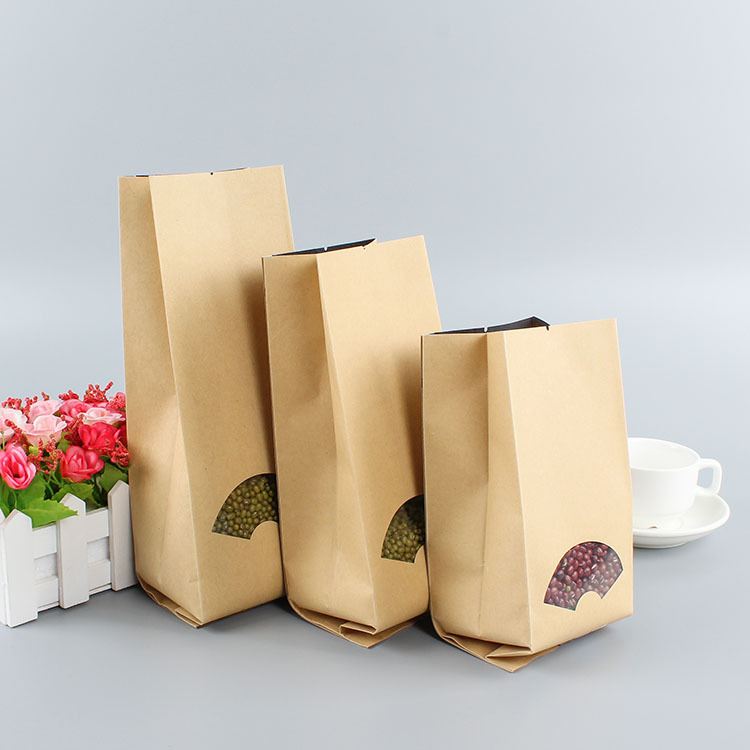   Kraft paper stand-up bag wholesale