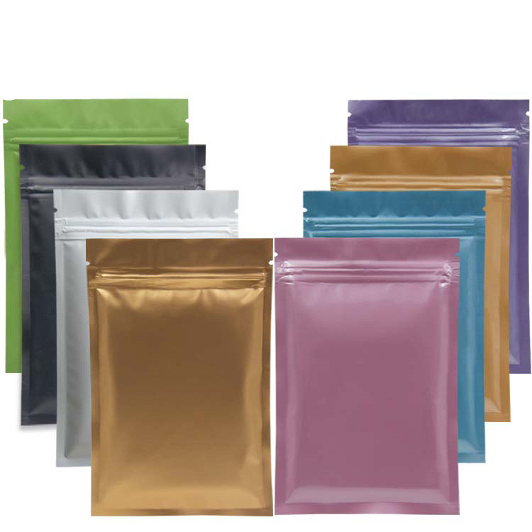 Printed color food packaging pouch