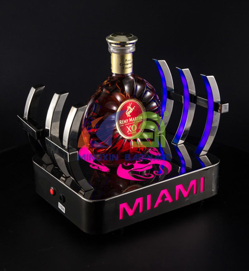 Beijing Opera Mask Bottle Glorifier  LED bottle presenter for nightclub