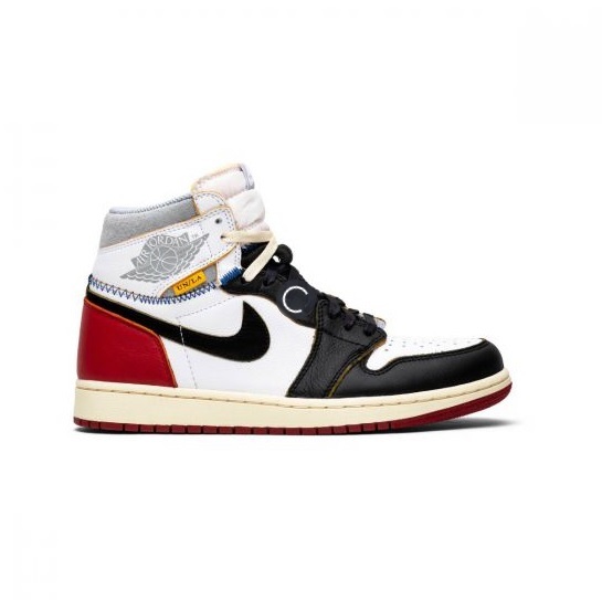 Union x Air Jordan 1 Retro High 'Black Toe' BV1300-106