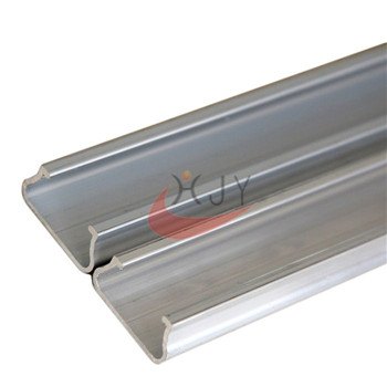 Greenhouse Film Aluminum locking Channel Lock Profile 