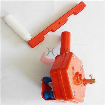 Greenhouse Top Ventilation Manual Film Roller Winch Roller Ventilation Roll Up