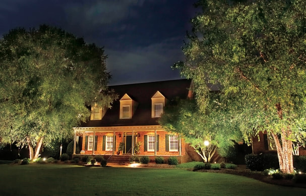 Landscape Light Installation In Greenwood, Indiana