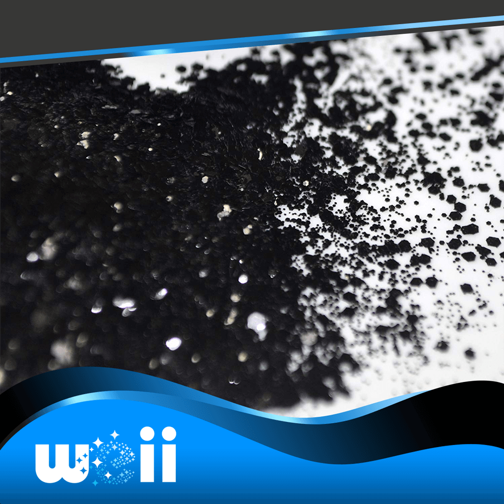 BLACK GLITTER POWDER FOR GLITTER SHAKER