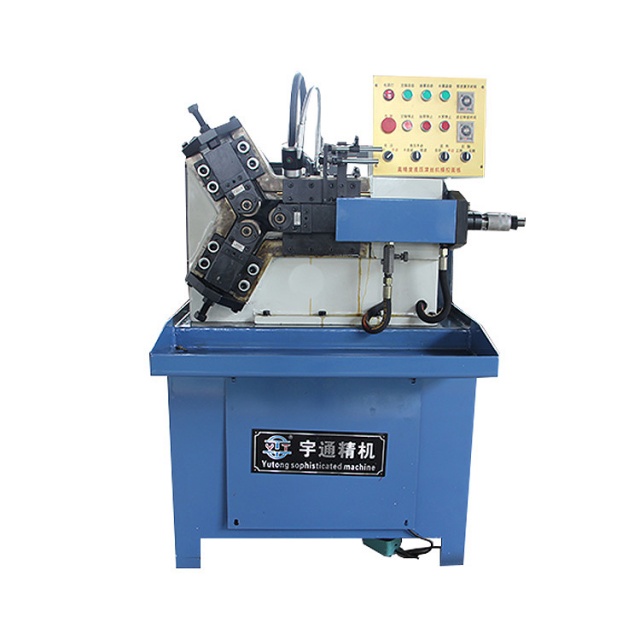 Threaded rod three-die rolling machine 3 roller pipe thread machine nut bolt forming machine