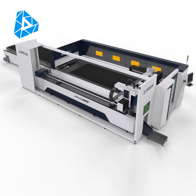 Round/Square tube Exchange table Metal Plate Fiber laser cutting machine