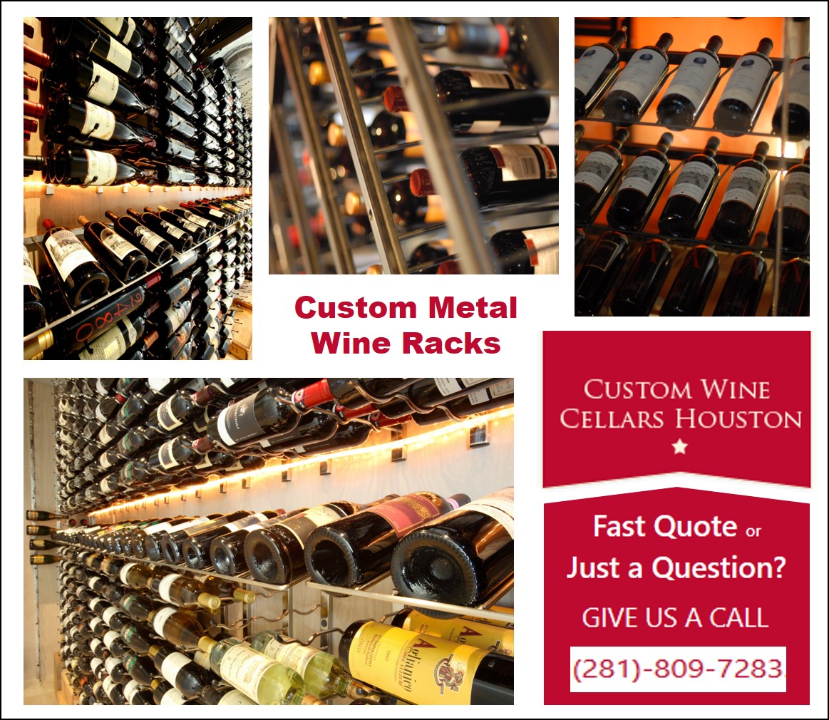 Custom Metal Wine Racks