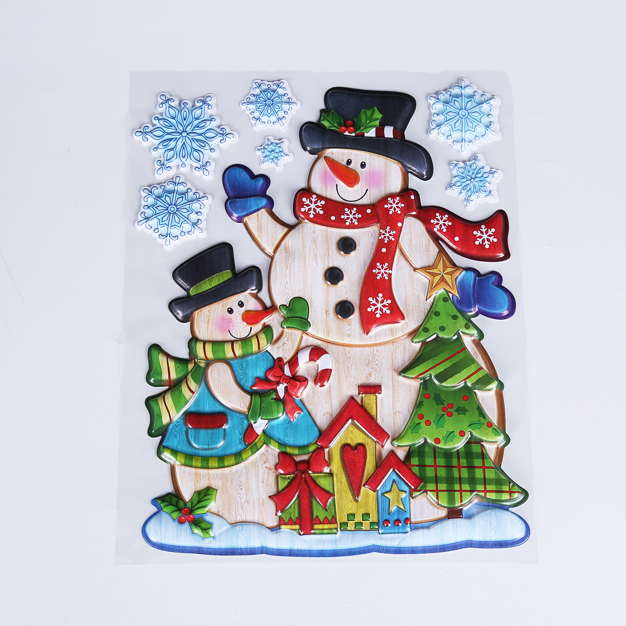 Pop up Christmas Sticker For Window Home Decorations