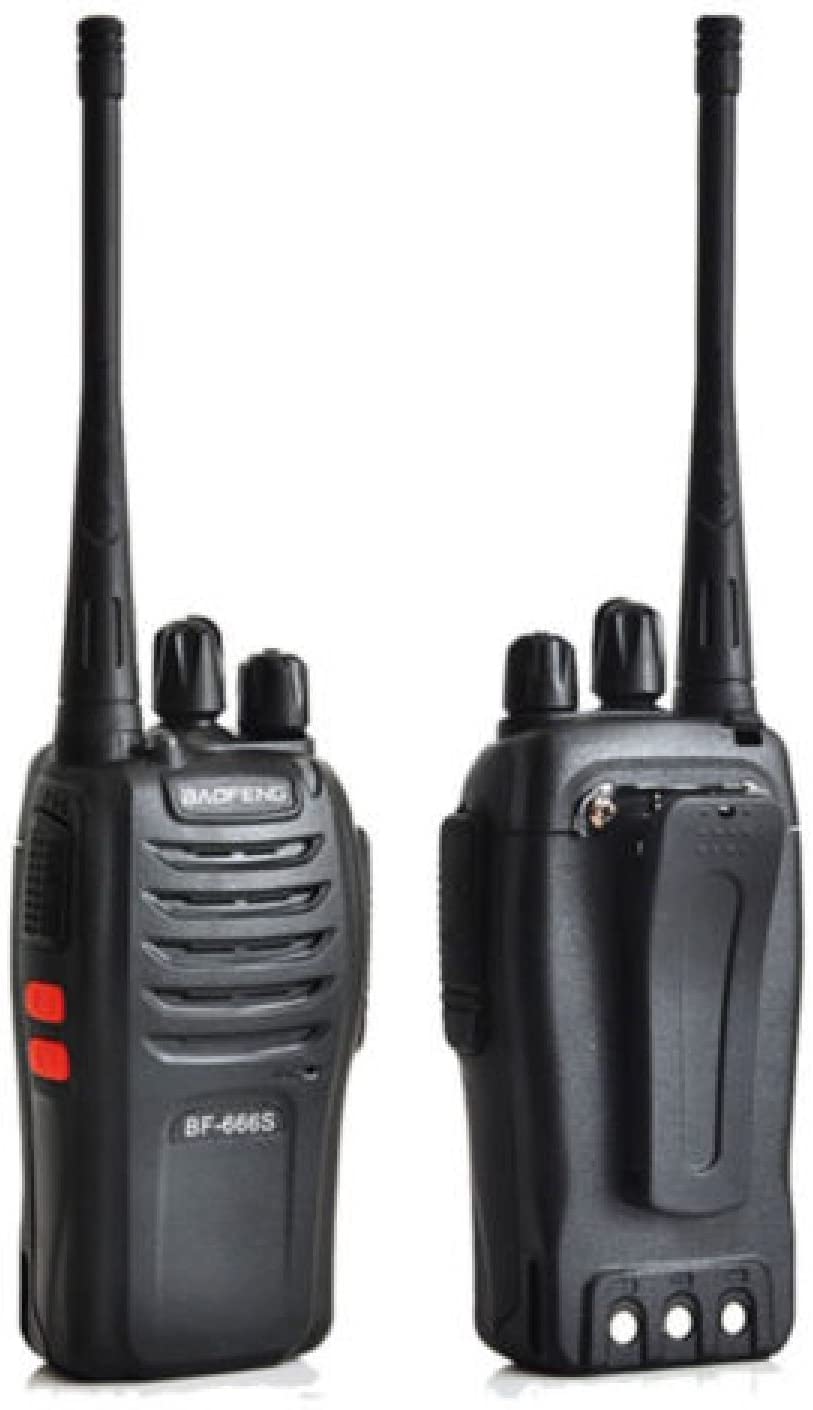 Original Baofeng BF-666S 5W UHF 400-470 MHz CTCSS Two-Way Radio Walkie Talkies