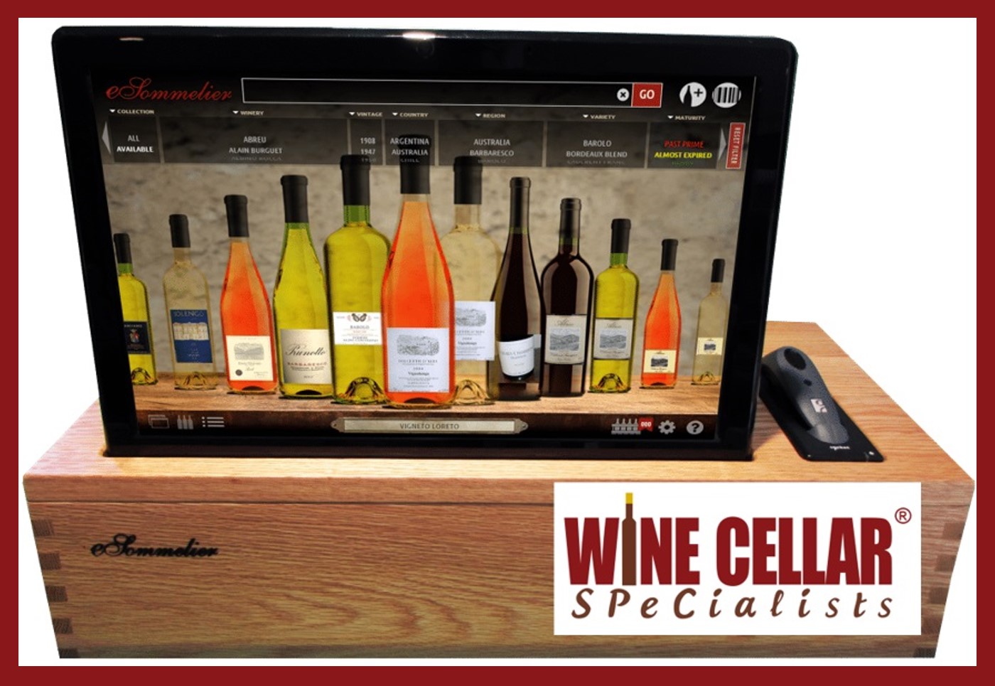 eSommerlier Private Cellar Management System