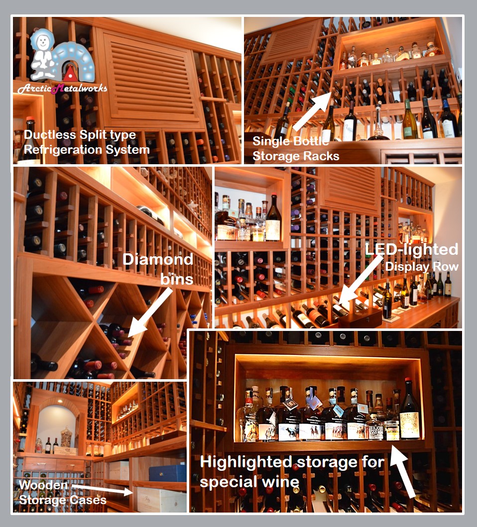 Irvine Home Wine Cellar Project