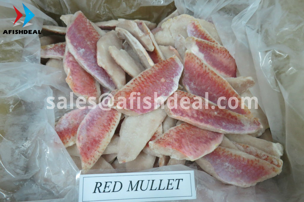 RED MULLET - FROZEN FISH  SEAFOOD - FILLET - PORTION - CUT