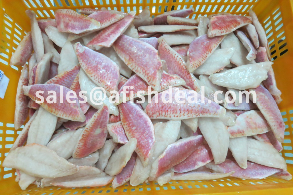 RED MULLET - FROZEN FISH  SEAFOOD - FILLET - PORTION - CUT