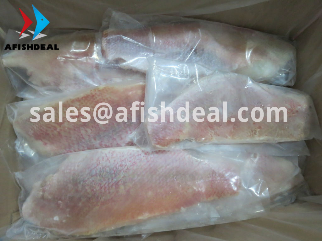 RED SNAPPER - FROZEN FISH  SEAFOOD - FILLET - PORTION - CUT