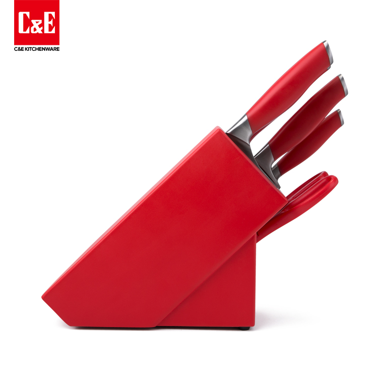 Stainless steel kitchen knife set 